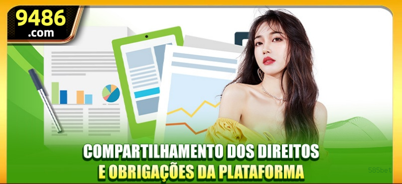 Imagem promocional da 585bet mostrando a plataforma e suas vantagens